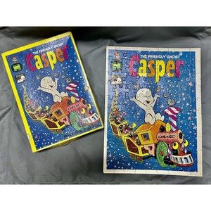 Complete 1970s Harvey Comics Casper The Friendly Ghost Comic Book Cover Puzzle